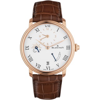 Blancpain Replica Villeret Half-Timezone 8 Days Red Gold 6661-3631-55B Watch Review